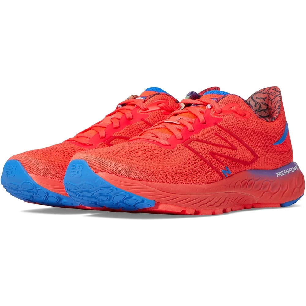 image:imageNew Balance Kids 574 Newb V2 Familiar Ground Hook and Loop SneakerElectric RedBright Lapis
