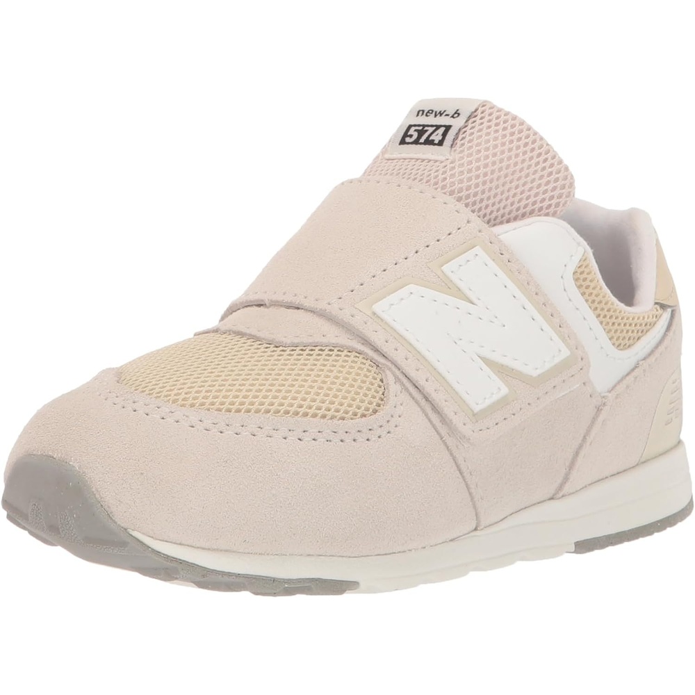 image:imageNew Balance Kids 574 Newb V2 Familiar Ground Hook and Loop SneakerMoonbeamBone