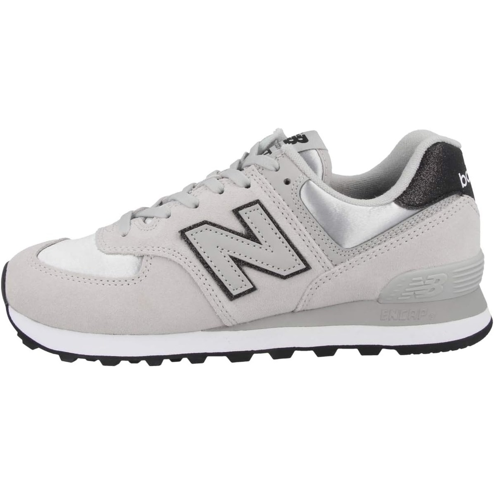 image:imageNew Balance Kids 574 Newb V2 Familiar Ground Hook and Loop SneakerRain Cloud