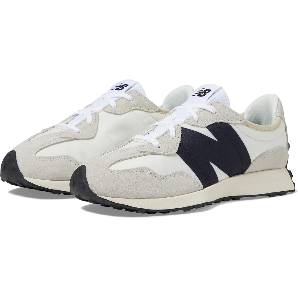 image:imageNew Balance Kids 574 Newb V2 Familiar Ground Hook and Loop SneakerSilver BirchBlack