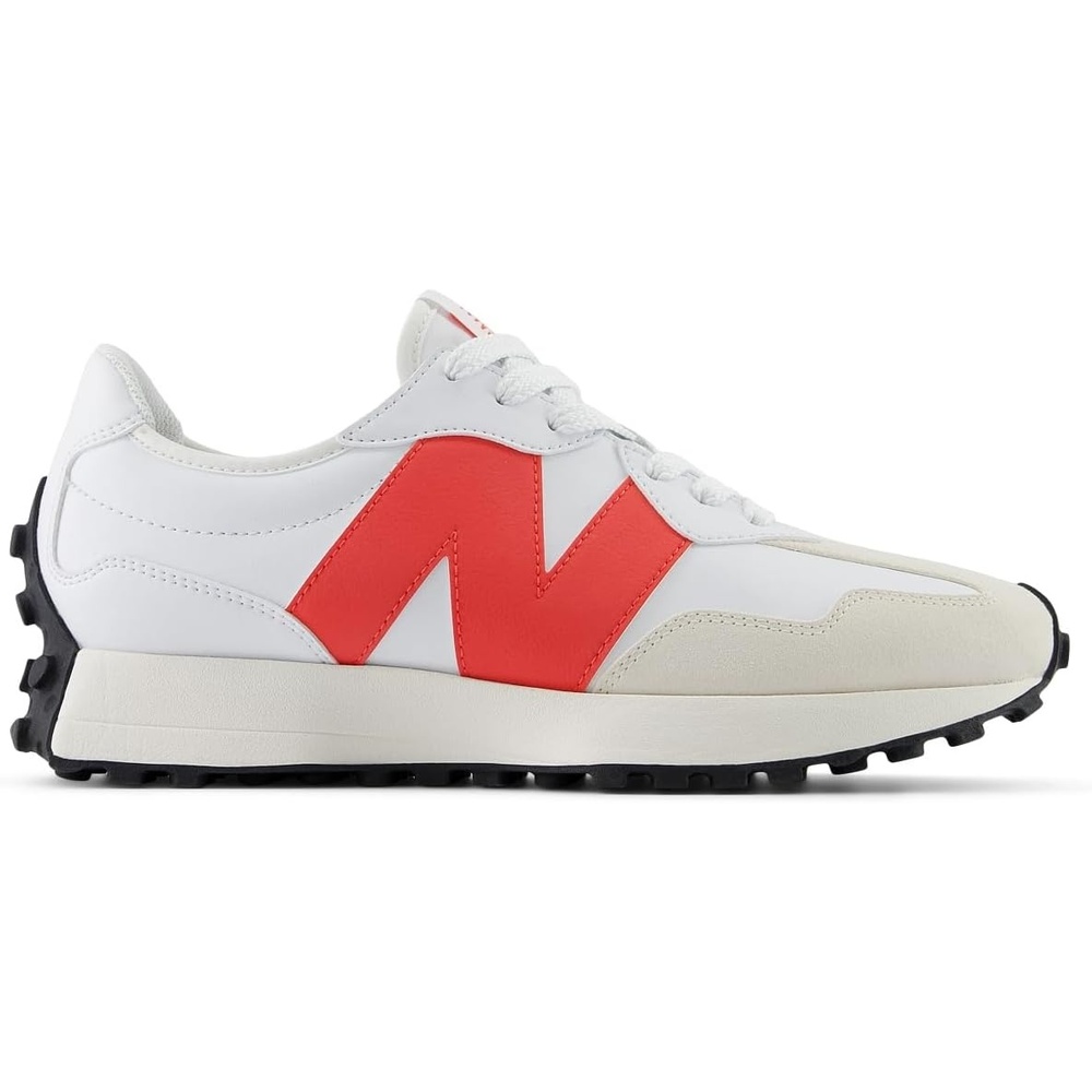 image:imageNew Balance Kids 574 Newb V2 Familiar Ground Hook and Loop SneakerWhite  Orange  Red
