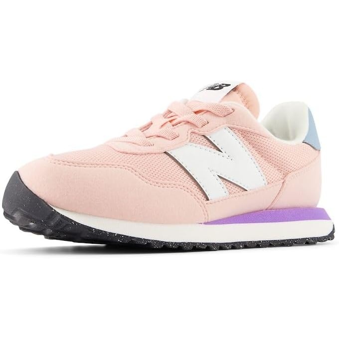 image:imageNew Balance Kids Kids 237 Bungee Lace SneakerPinkViolet Crush