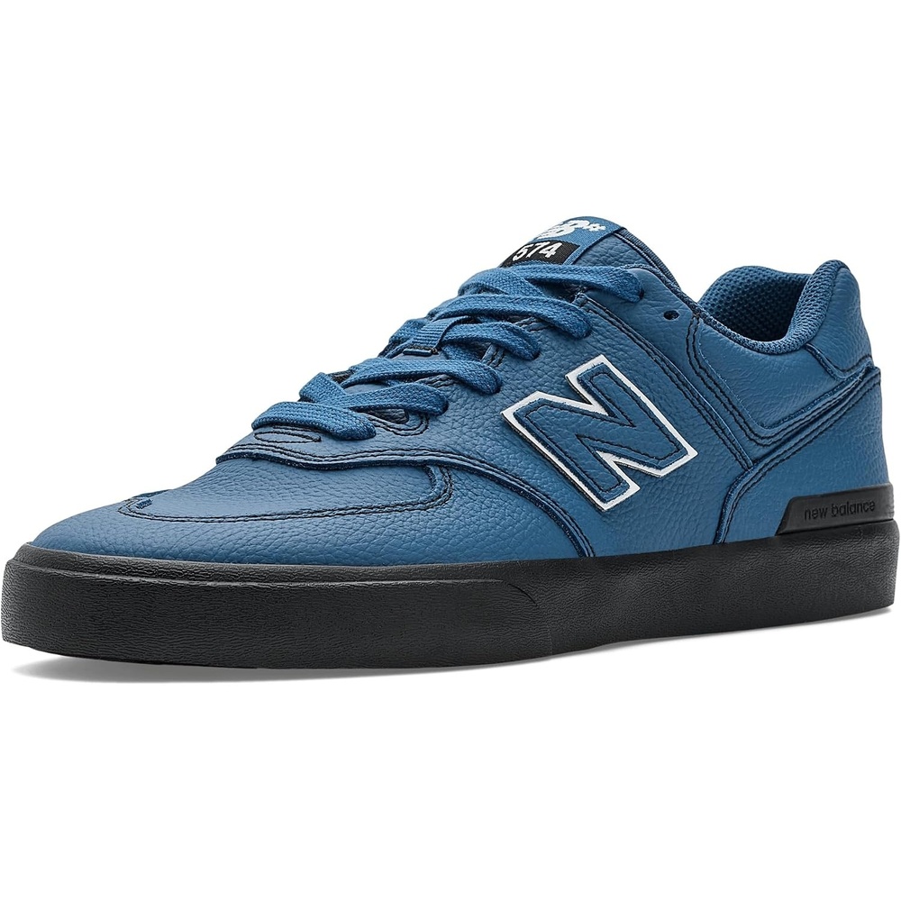 image:imageNew Balance UnisexAdult 574 VulcShoreline BlueBlack