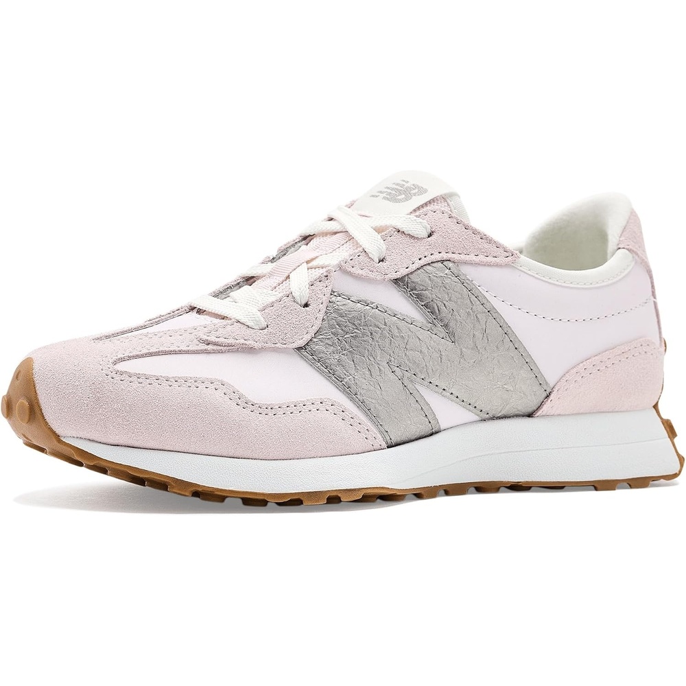 image:imageNew Balance UnisexChild 327 Big KidPink SaltDark Silver Metallic