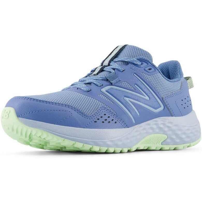 image:imageNew Balance Womens 410v8 Trail Running ShoesBlue LagunaLight Chrome BlueMelon Water