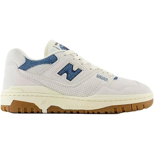 image:imageNew Balance Womens 550 SneakersReflectionHeron BlueNavy