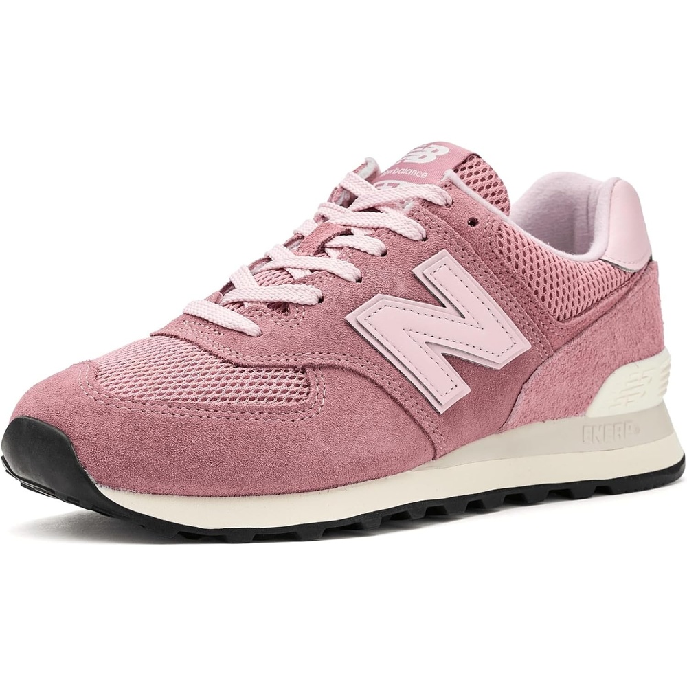 image:imageNew Balance Womens 574 V2 Essential SneakerAlpha PinkNb 102 White
