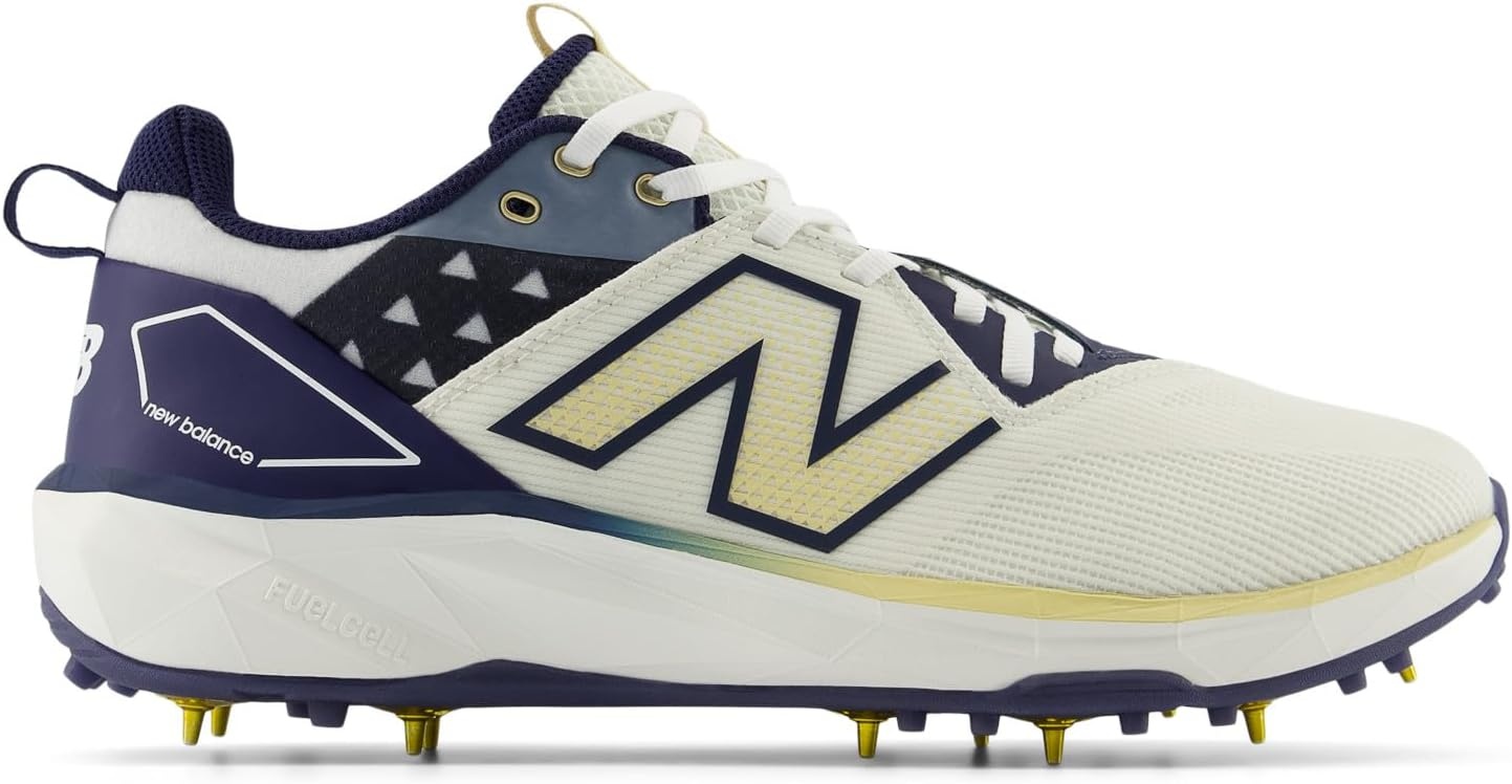 image:imagenew balance Mens Cricket 10 SneakerWhiteNavy 115