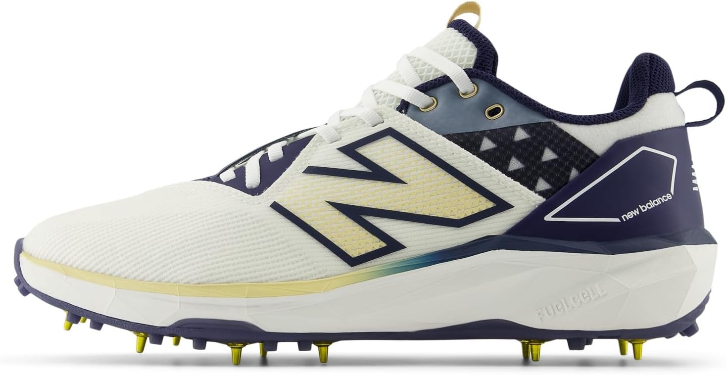 image:imagenew balance Mens Cricket 10 SneakerWhiteNavy 115