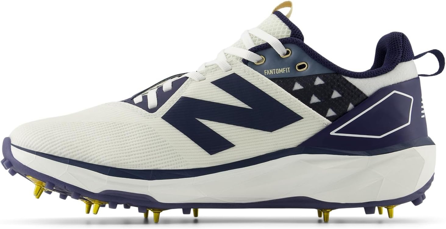 image:imagenew balance Mens Cricket 10 SneakerWhiteNavy 115