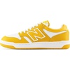 New Balance Classics BB480L v1(White/Varsity Gold)