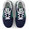 New Balance Kid’s 237 Bungee Lace Sneaker (Little Kid)(Nb Navy/Outfield)