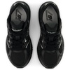 New Balance Kid’s 408 Bungee Lace Sneaker (Little Kid)(Black/Silver Metallic)