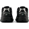 New Balance Kid’s 408 Bungee Lace Sneaker (Little Kid)(Black/Silver Metallic)