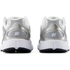 New Balance Kid’s 408 Bungee Lace Sneaker (Little Kid)(Silver Metallic/Slate Grey)