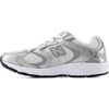 New Balance Kid’s 408 Bungee Lace(Silver Metallic/Slate Grey)
