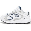 New Balance Kid’s 408 Bungee Lace(White/Natural Indigo)