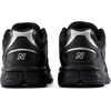 New Balance Kid’s 408 Lace Sneaker (Big Kid)(Black/Silver Metallic)