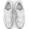 New Balance Kid’s 408 Lace Sneaker (Big Kid)(Light Silver Metallic/Pink Salt)