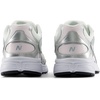 New Balance Kid’s 408 Lace Sneaker (Big Kid)(Light Silver Metallic/Pink Salt)