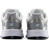 New Balance Kid’s 408 Lace Sneaker (Big Kid)(Silver Metallic/Slate Grey)