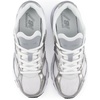 New Balance Kid’s 408 Lace Sneaker (Big Kid)(Silver Metallic/Slate Grey)