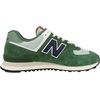 New Balance Kids 574 New-b V2 Familiar Ground Hook and Loop Sneaker(Acidic Green 359)