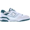 New Balance Kids 574 New-b V2 Familiar Ground Hook and Loop Sneaker(Beta White/Green-beta White)