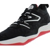 New Balance Kids 574 New-b V2 Familiar Ground Hook and Loop Sneaker(Black/Red)