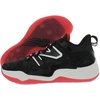 New Balance Kids 574 New-b V2 Familiar Ground Hook and Loop Sneaker(Black/Red)