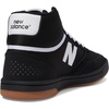 New Balance Kids 574 New-b V2 Familiar Ground Hook and Loop Sneaker(Black/White 1)