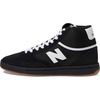 New Balance Kids 574 New-b V2 Familiar Ground Hook and Loop Sneaker(Black/White 1)