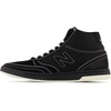 New Balance Kids 574 New-b V2 Familiar Ground Hook and Loop Sneaker(Black/White)