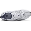 New Balance Kids 574 New-b V2 Familiar Ground Hook and Loop Sneaker(Blanc  Bleu Marine)