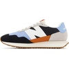 New Balance Kids 574 New-b V2 Familiar Ground Hook and Loop Sneaker(Blue)