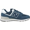 New Balance Kids 574 New-b V2 Familiar Ground Hook and Loop Sneaker(Blue (Sea Smoke/White Esm))