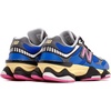 New Balance Kids 574 New-b V2 Familiar Ground Hook and Loop Sneaker(Blue/Pink/Yellow)