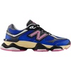 New Balance Kids 574 New-b V2 Familiar Ground Hook and Loop Sneaker(Blue/Pink/Yellow)