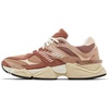 New Balance Kids 574 New-b V2 Familiar Ground Hook and Loop Sneaker(Brown Taupe Pink)