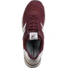 New Balance Kids 574 New-b V2 Familiar Ground Hook and Loop Sneaker(Burgundy (512))