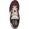 New Balance Kids 574 New-b V2 Familiar Ground Hook and Loop Sneaker(Classic Crimson/White/Angora)