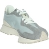 New Balance Kids 574 New-b V2 Familiar Ground Hook and Loop Sneaker(Gray White)