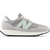 New Balance Kids 574 New-b V2 Familiar Ground Hook and Loop Sneaker(Grey)