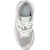 New Balance Kids 574 New-b V2 Familiar Ground Hook and Loop Sneaker(Grey)