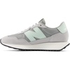 New Balance Kids 574 New-b V2 Familiar Ground Hook and Loop Sneaker(Grey)