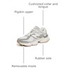 New Balance Kids 574 New-b V2 Familiar Ground Hook and Loop Sneaker(Grey Beige)
