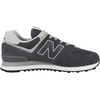 New Balance Kids 574 New-b V2 Familiar Ground Hook and Loop Sneaker(Grey Magnet Magnet Eph)