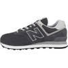New Balance Kids 574 New-b V2 Familiar Ground Hook and Loop Sneaker(Grey Magnet Magnet Eph)