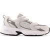 New Balance Kids 574 New-b V2 Familiar Ground Hook and Loop Sneaker(Grey Matter/Silver Metallic)
