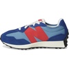 New Balance Kids 574 New-b V2 Familiar Ground Hook and Loop Sneaker(Inkwell/True Red)